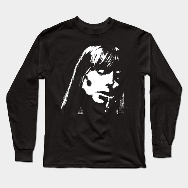 Joni Mitchell Long Sleeve T-Shirt by Hirasaki Store